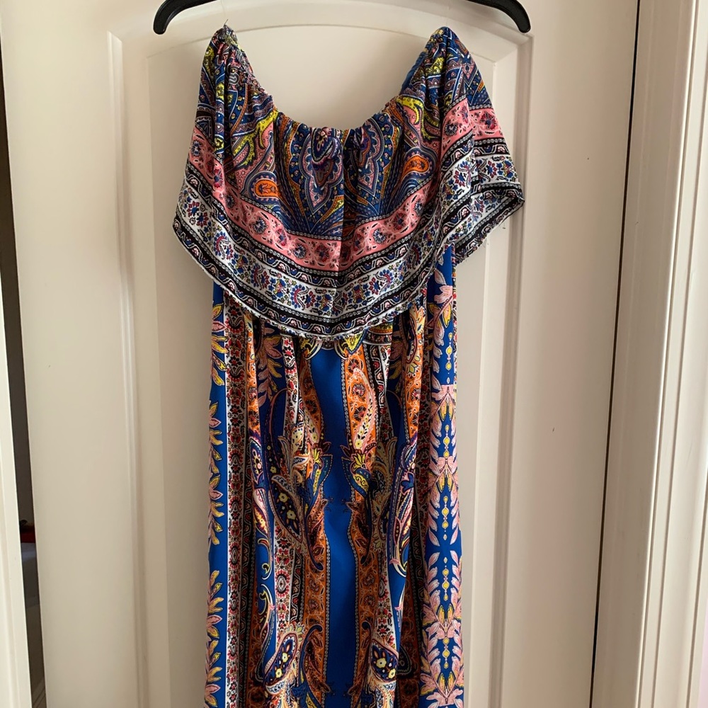 Aztec/printed Maxi Dress